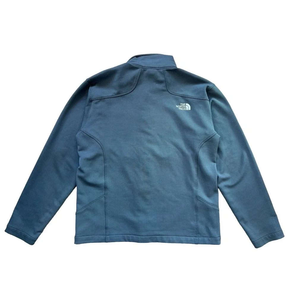 The North Face Men's Full Zip Fleece Jacket Grey‎ Size Large
